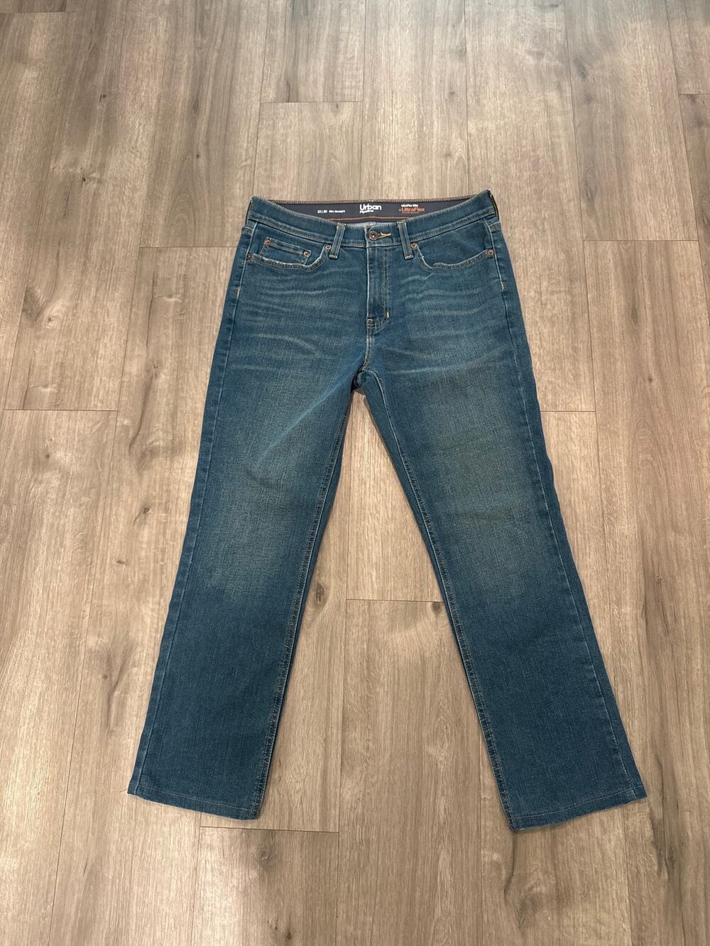Urban Pipeline Ultra Flex Waistband Slim Straight Jeans Men's Size 33 X 30
